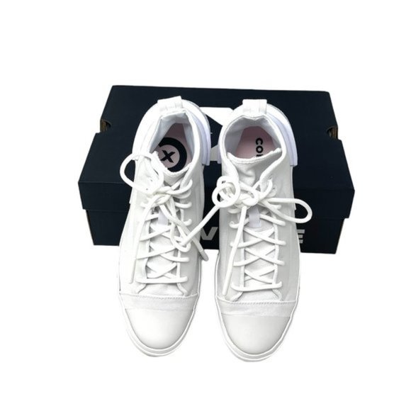 Converse CX Disrupt HI White High Top Women's Size Canvas 171757C - Picture 8 of 10